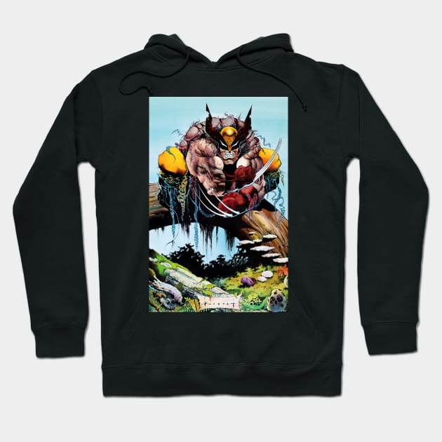 Sam Kieth Claws Hoodie by dumb stuff, fun stuff